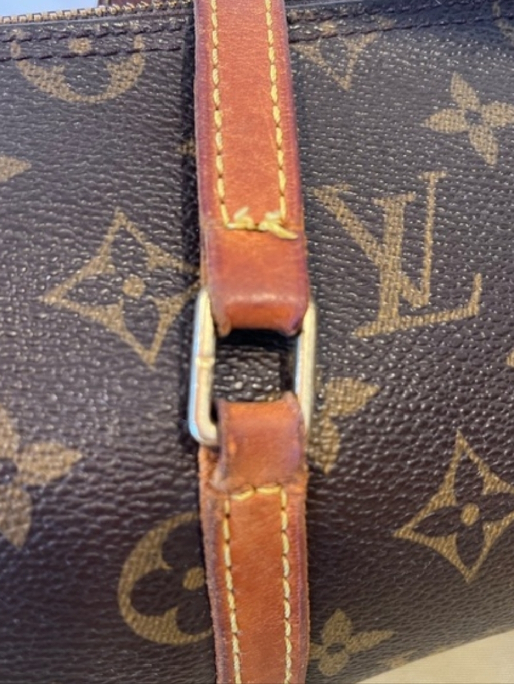 LOUIS VUITTON Papillon 30 Monogram Canvas Satchel Bag Brown - Picture 5 of 16